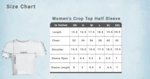 crop-top-size-chart