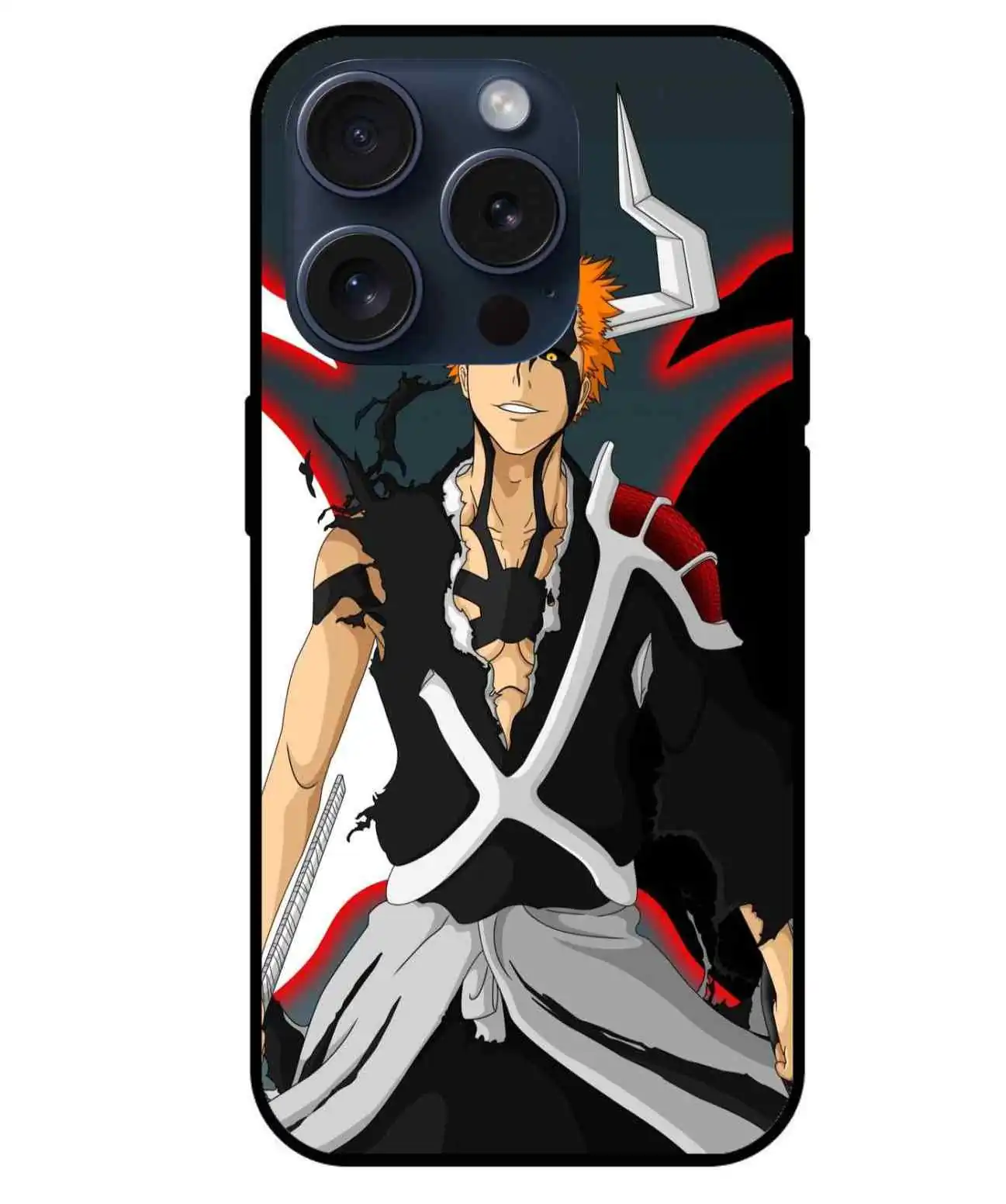 Bleach Ichigo Kurosaki Glass Case