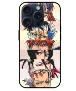 Bleach characters eyes Glass Case