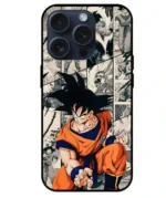 Goku Super Saiyan Glass Case