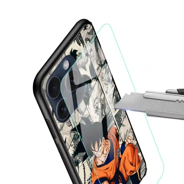 Goku Super Saiyan Glass Case