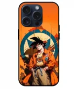 Aesthetic Goku Glass Case