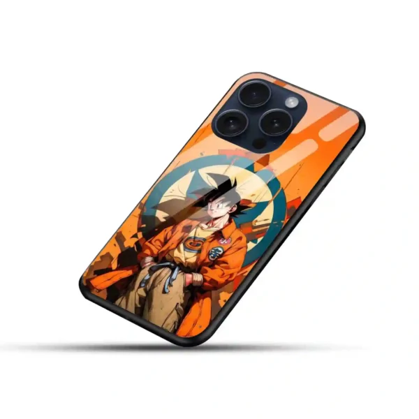 Aesthetic Goku Glass Case