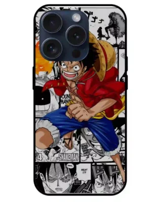 Monkey D. Luffy Glass Back Cover