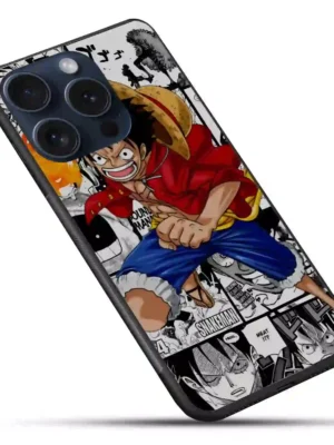 Monkey D. Luffy Glass Back Cover2