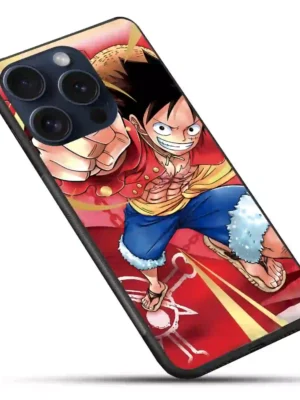Monkey D. Luffy one piece Glass Back Cover2