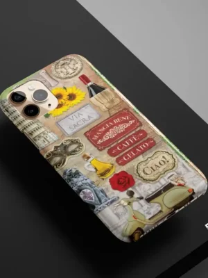 Paper Stickers Phone Case