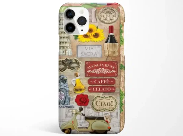 Paper Stickers Phone Case